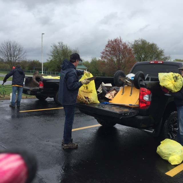 Dry Sac Trail Cleanup on April 10, 2021