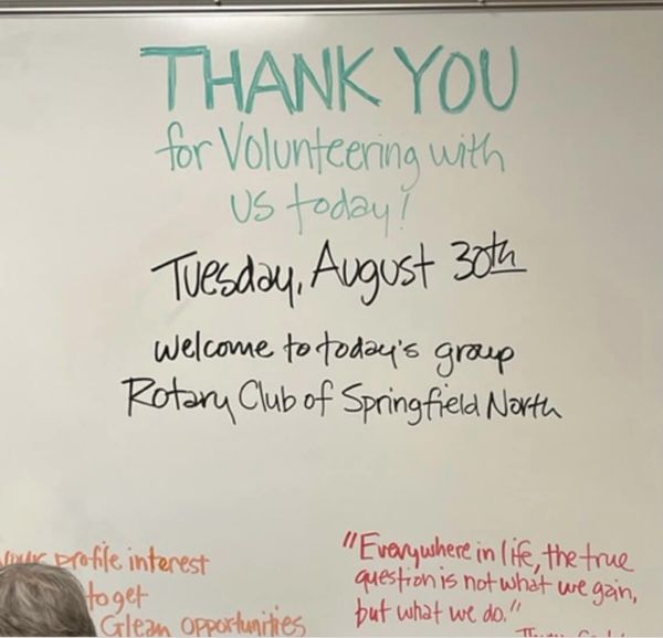 Club Service Project at OFH 8/30/2022